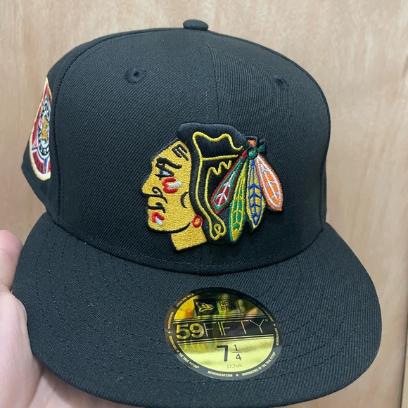 Topperz Chicago Blackhawks 1991 all star game size 7 1/4 brand new